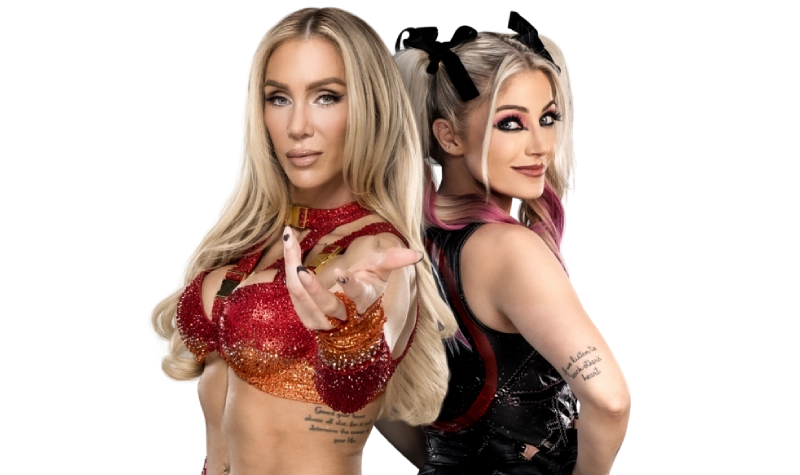 Charlotte Flair and Alexa Bliss