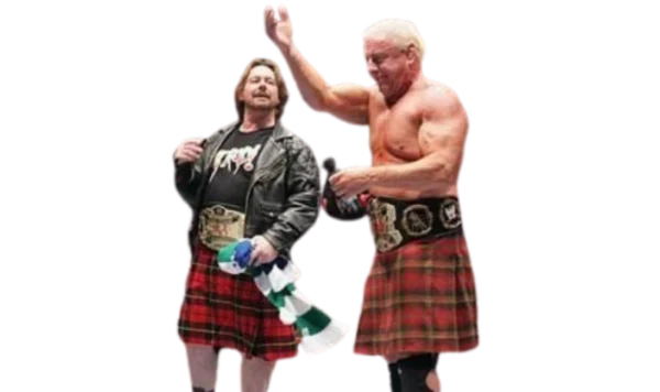 Ric Flair and Roddy Piper