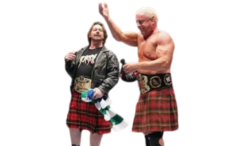 Ric Flair and Roddy Piper