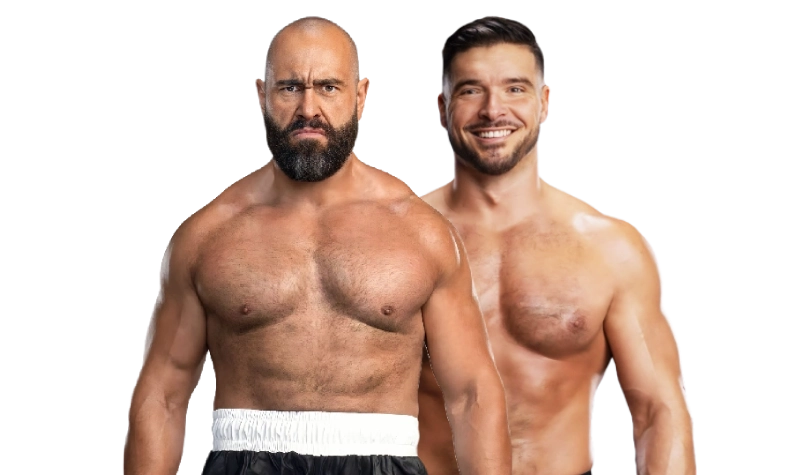 Rusev and Ethan Page