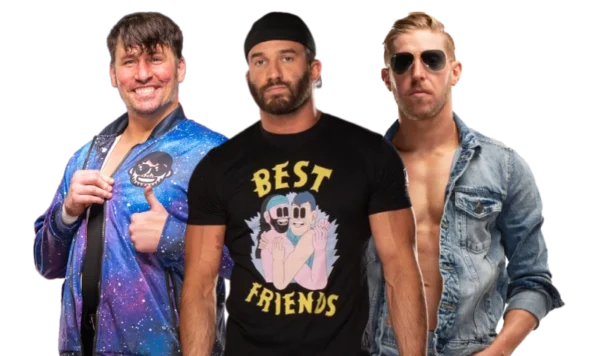 Best Friends (Chuck Taylor, Trent Beretta, and Orange Cassidy)