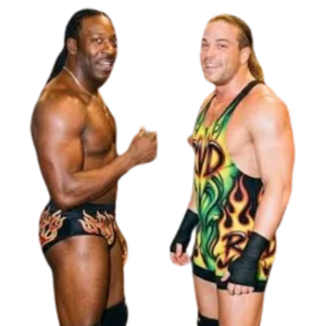 Booker T and Rob Van Dam