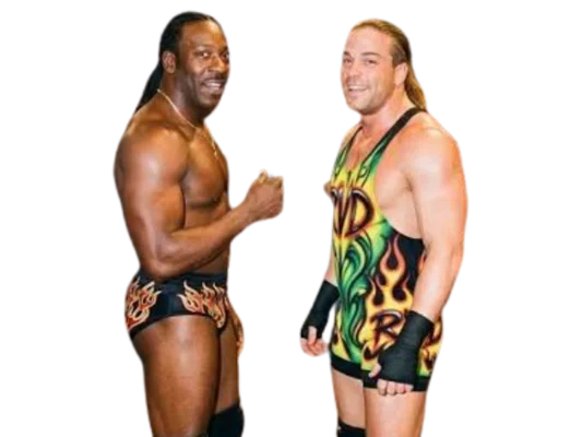 Booker T and Rob Van Dam