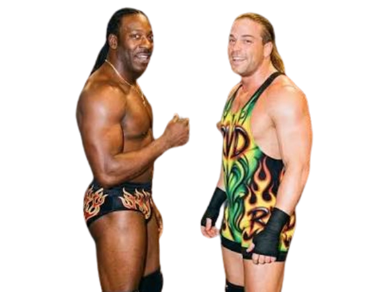 Booker T and Rob Van Dam