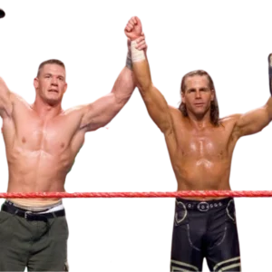 John Cena and Shawn Michaels