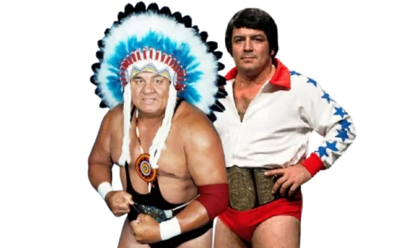 Paul Jones and Wahoo McDaniel