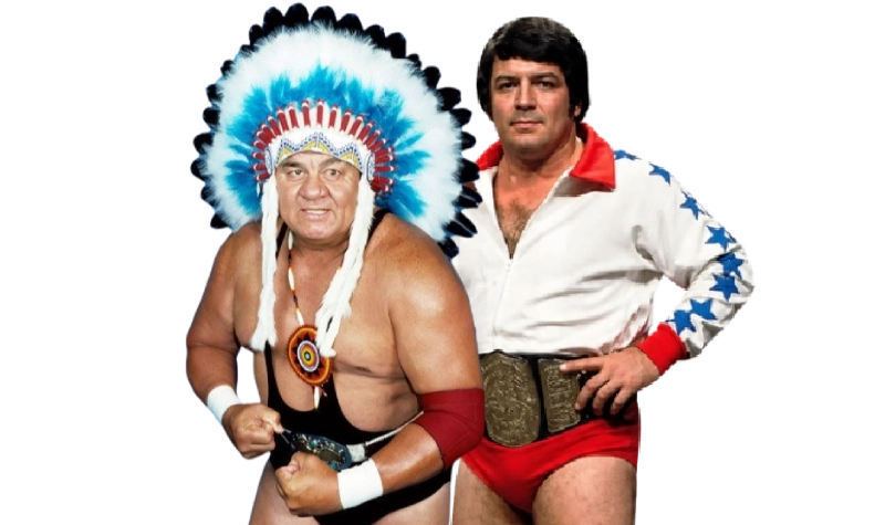 Paul Jones and Wahoo McDaniel