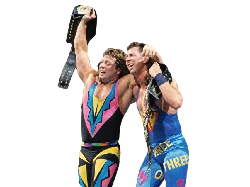 The 1-2-3 Kid and Marty Jannetty